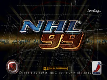 NHL 99 (US) screen shot title